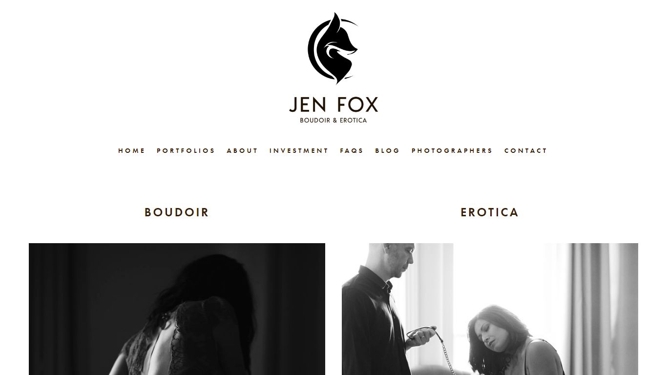 Jen Fox | Boudoir & Erotica